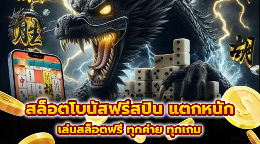 สล็อตโบนัสฟรีสปิน แตกหนัก
