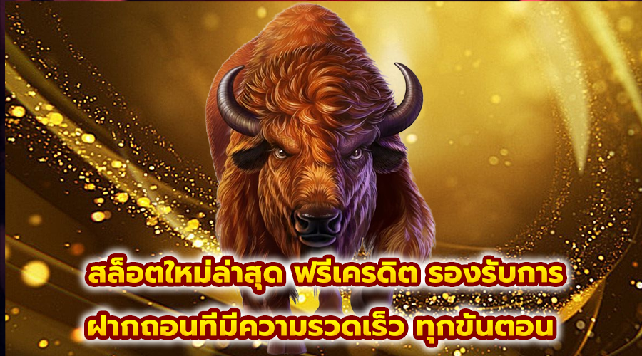 สล็อตใหม่ล่าสุด ฟรีเครดิต